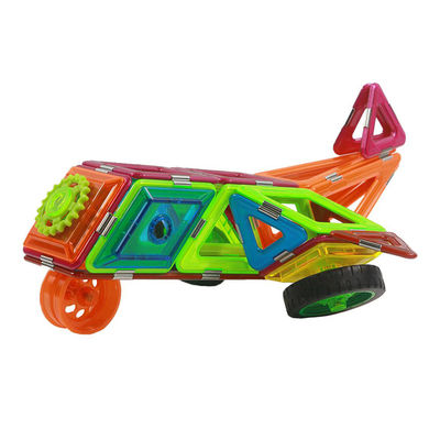 Mua 3d Magnetic Tiles Vehicles Fighter Toy, Magnetic Building Blocks With Wheel (Các gạch từ tính với bánh xe) online manufacture
