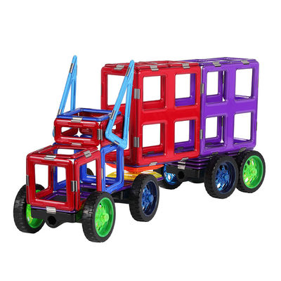 Mua Xe tải hạng nặng gạch nam châm xe hơi giáo dục nam châm khối xây dựng đồ chơi bộ online manufacture