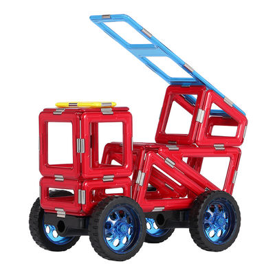 Mua Tiểu học STEM gạch nam châm xe cứu hỏa khối nam châm đồ chơi giáo dục online manufacture