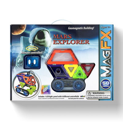 Mars Explorer Magnetic Block Sets For 5 Years+, Thiết bị xây dựng gạch từ tính