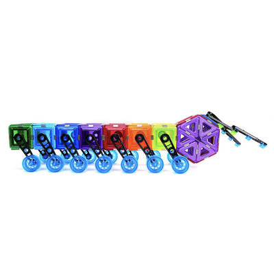 3Y + nhiều màu khối từ tính phụ kiện Caterpillar khối từ tính chơi