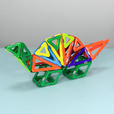 Trẻ em Động vật đầy màu sắc Đa năng Khối từ tính Ăn cỏ Dinosaur Gạch từ tính
