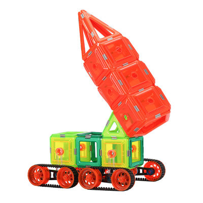 3D Magnetic Building Blocks đồ chơi tên lửa xe bọc thép cho 3-8 tuổi bé gái bé trai
