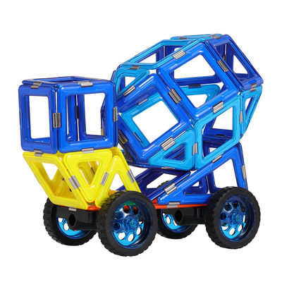 Máy trộn bê tông gạch nam châm xe kỹ thuật xe hơi trẻ em chơi đồ chơi xây dựng