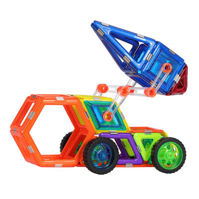 3D Creative Rocket Vehicle Magnetic Building Blocks Car Toys Bề mặt mịn