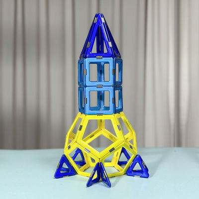3D Puzzle Magnetic Mecha Space Rocket, Magnetic Stem Toys Các khối xây dựng